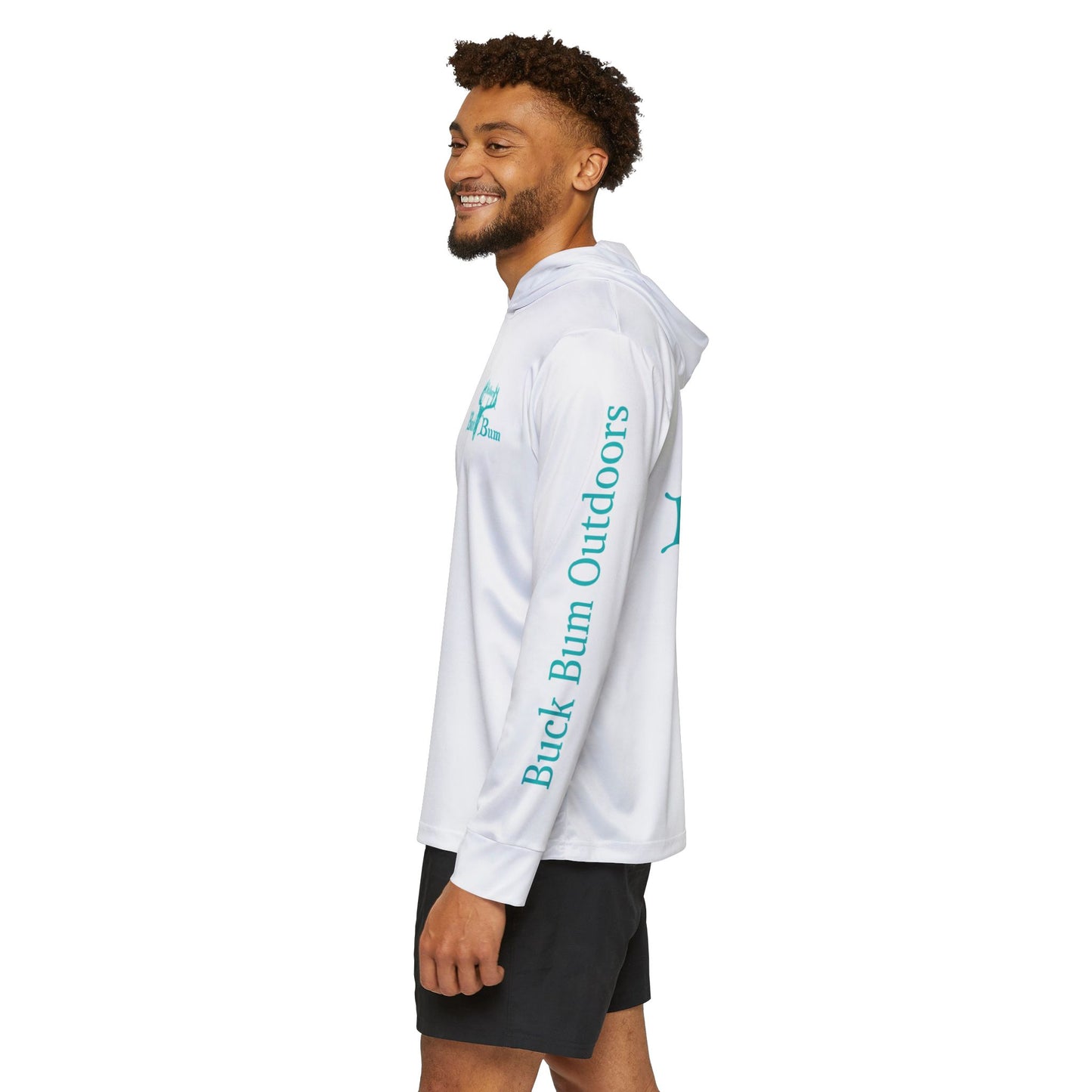 Buck Bum Outdoors Sports Warmup/Fishing Hoodie - Perfect for Outdoors, Fishing, and Active Wear