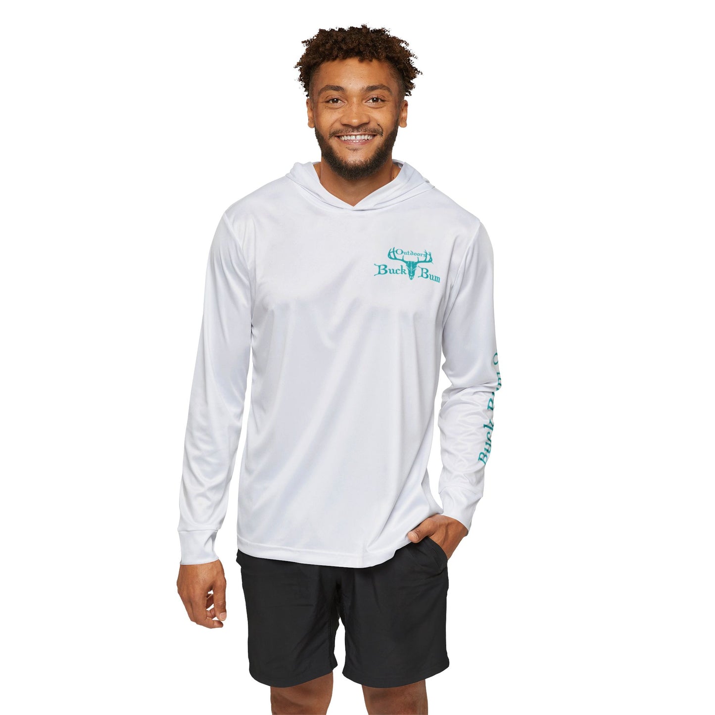Buck Bum Outdoors Sports Warmup/Fishing Hoodie - Perfect for Outdoors, Fishing, and Active Wear