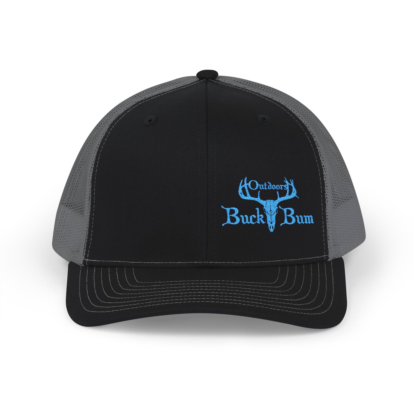 Buck Bum Outdoors Snapback Trucker Cap - Stylish Hat for Hunting, Fishing, Camping, Outdoor Adventures.