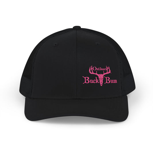 Buck Bum Outdoors Snapback Trucker Cap - Stylish Hat for Hunting, Fishing, Camping, Outdoor Adventures.