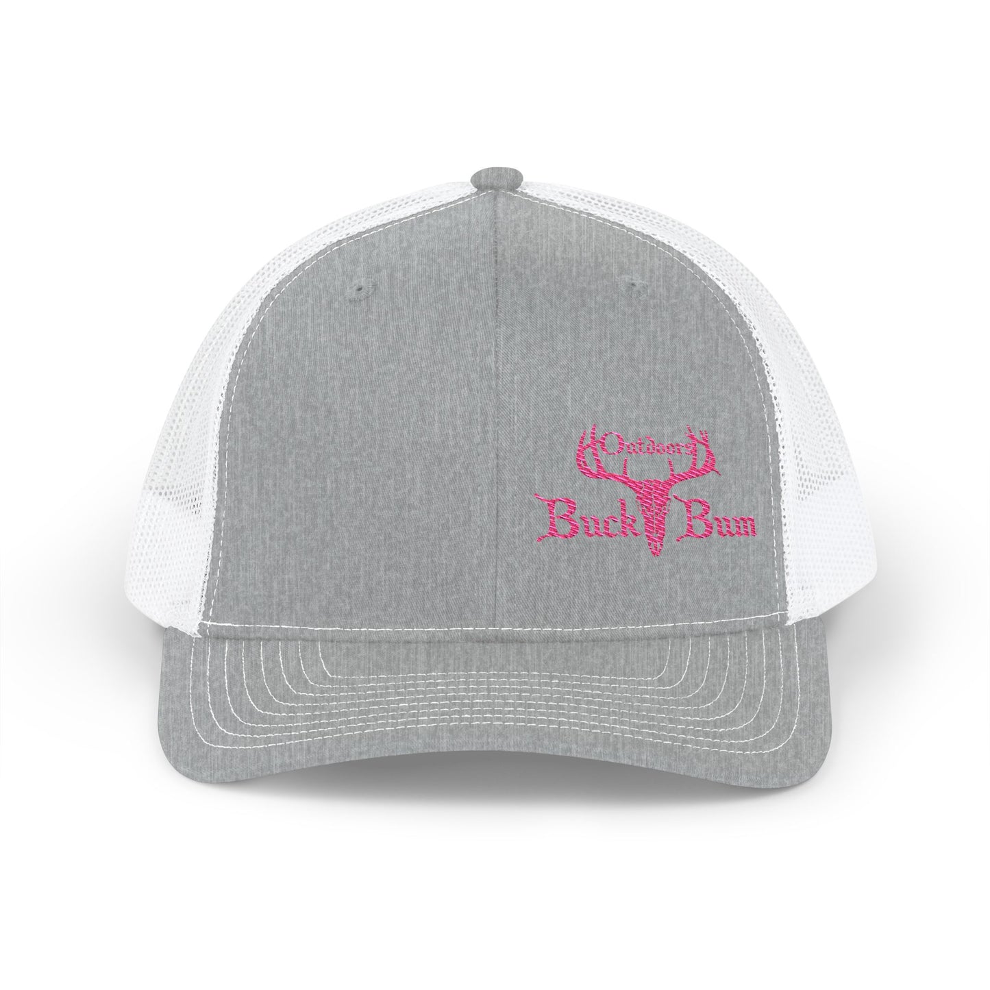 Buck Bum Outdoors Snapback Trucker Cap - Stylish Hat for Hunting, Fishing, Camping, Outdoor Adventures.