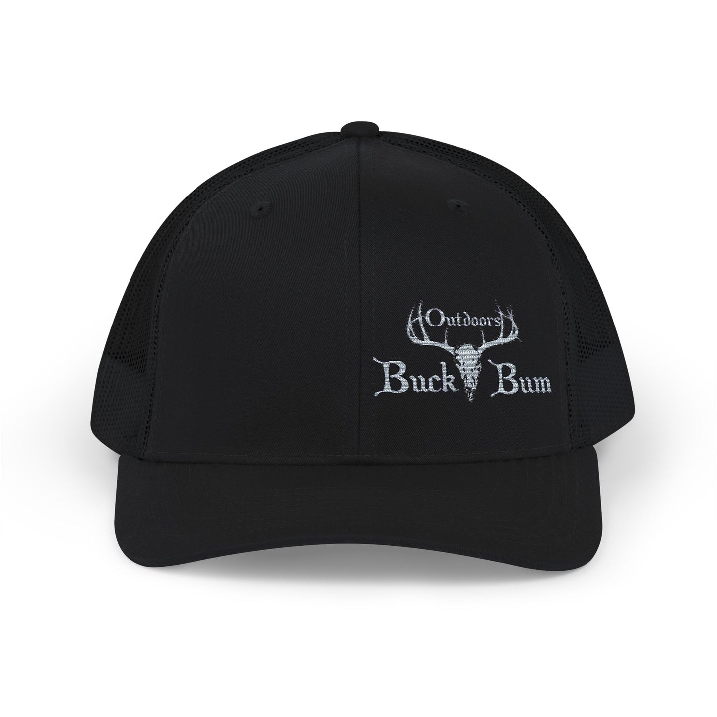 Buck Bum Outdoors Snapback Trucker Cap - Stylish Hat for Hunting, Fishing, Camping, Outdoor Adventures.