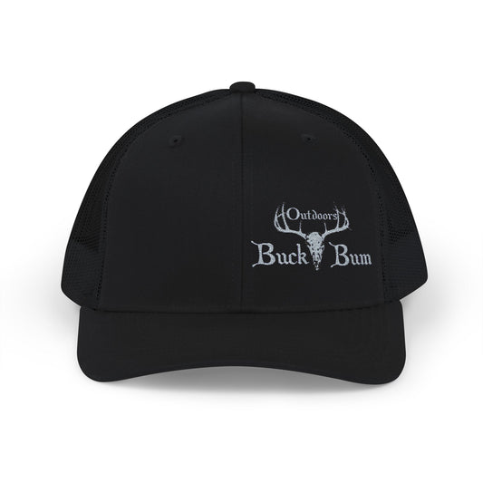 Buck Bum Outdoors Snapback Trucker Cap - Stylish Hat for Hunting, Fishing, Camping, Outdoor Adventures.