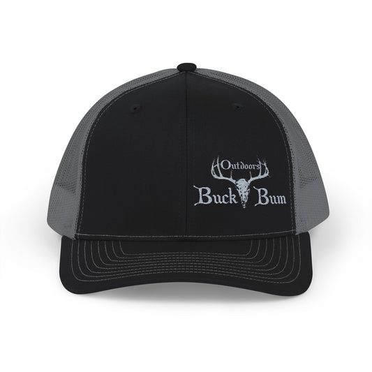 Buck Bum Outdoors Snapback Trucker Cap - Stylish Hat for Hunting, Fishing, Camping, Outdoor Adventures.