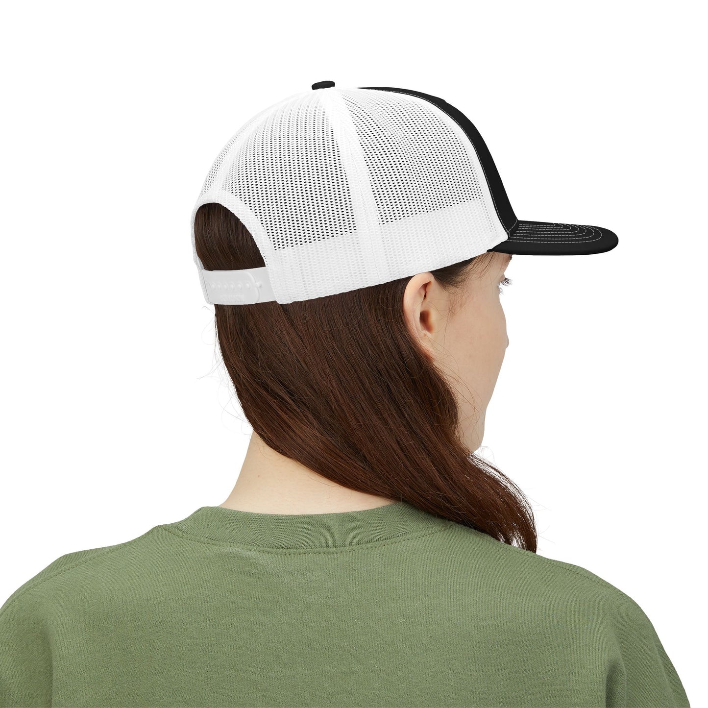 Buck Bum Outdoors Snapback Trucker Cap  - Stylish Hat for Hunting, Fishing, Camping, Outdoor Adventures.