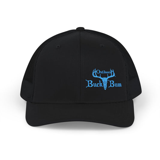 Buck Bum Outdoors Snapback Trucker Cap  - Stylish Hat for Hunting, Fishing, Camping, Outdoor Adventures.
