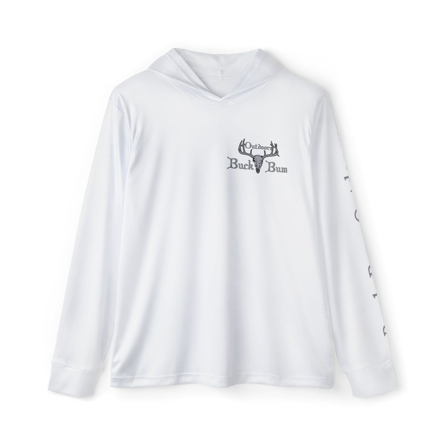 Buck Bum Outdoors Men's Sports Warmup/Fishing Hoodie  - Perfect for Outdoors, Fishing, and Active Wear