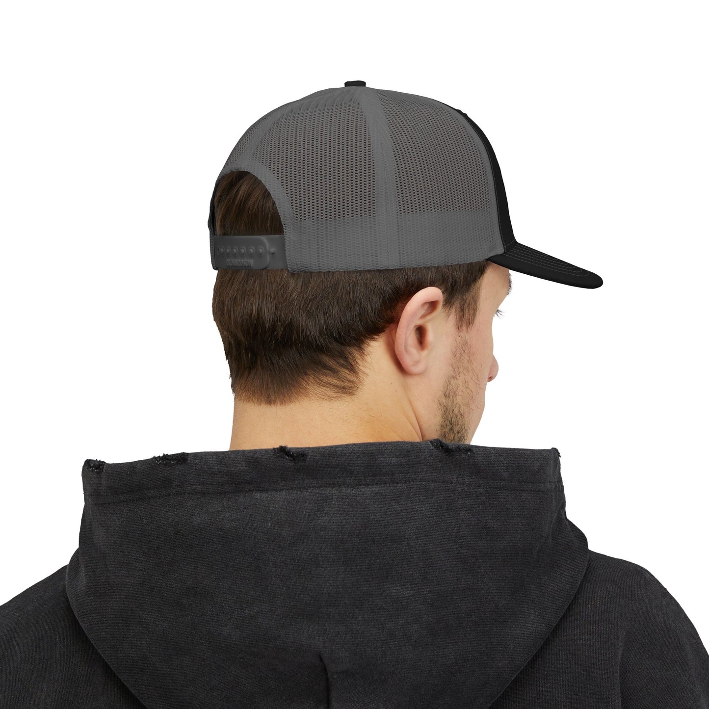 Buck Bum Outdoors Snapback Trucker Cap - Stylish Hat for Hunting, Fishing, Camping, Outdoor Adventures.