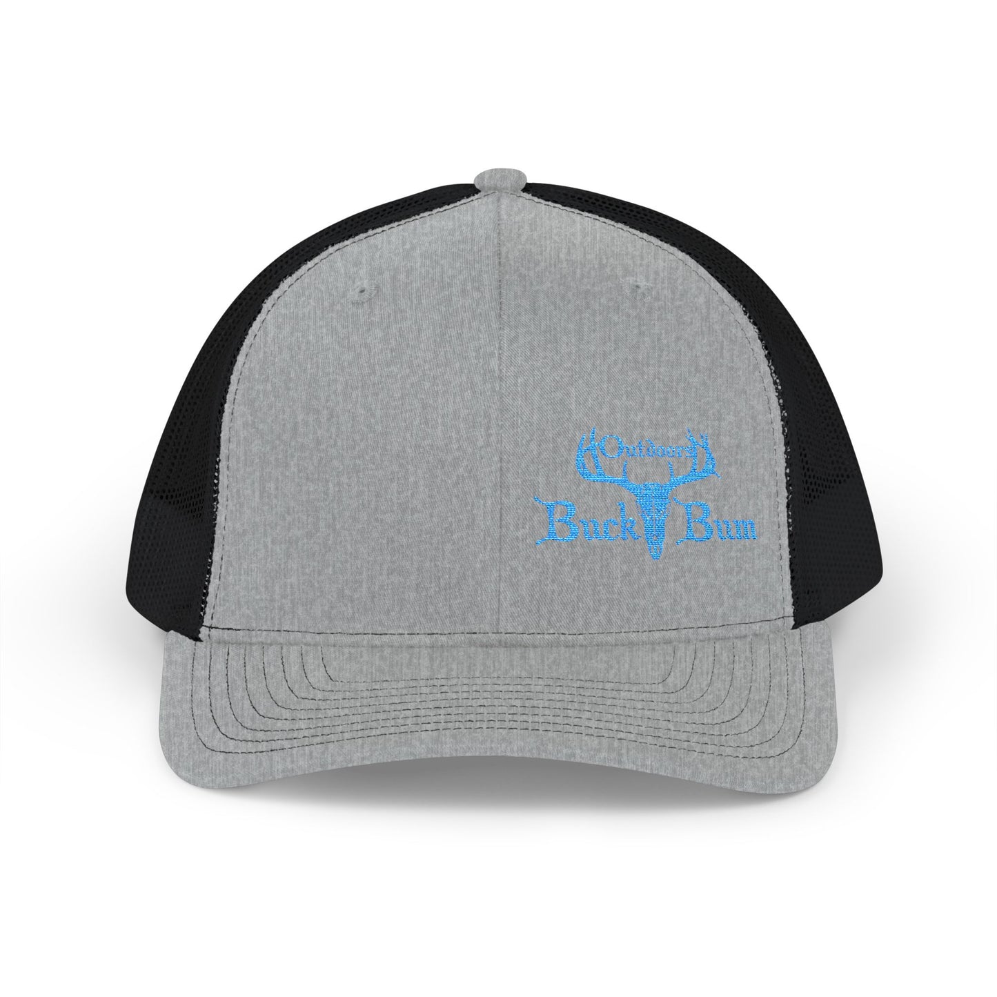 Buck Bum Outdoors Snapback Trucker Cap  - Stylish Hat for Hunting, Fishing, Camping, Outdoor Adventures.