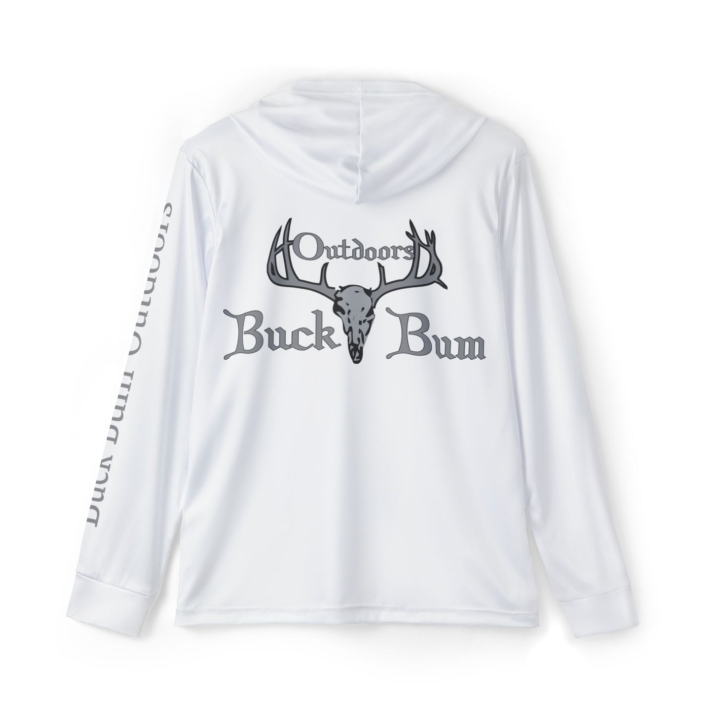 Buck Bum Outdoors Men's Sports Warmup/Fishing Hoodie  - Perfect for Outdoors, Fishing, and Active Wear