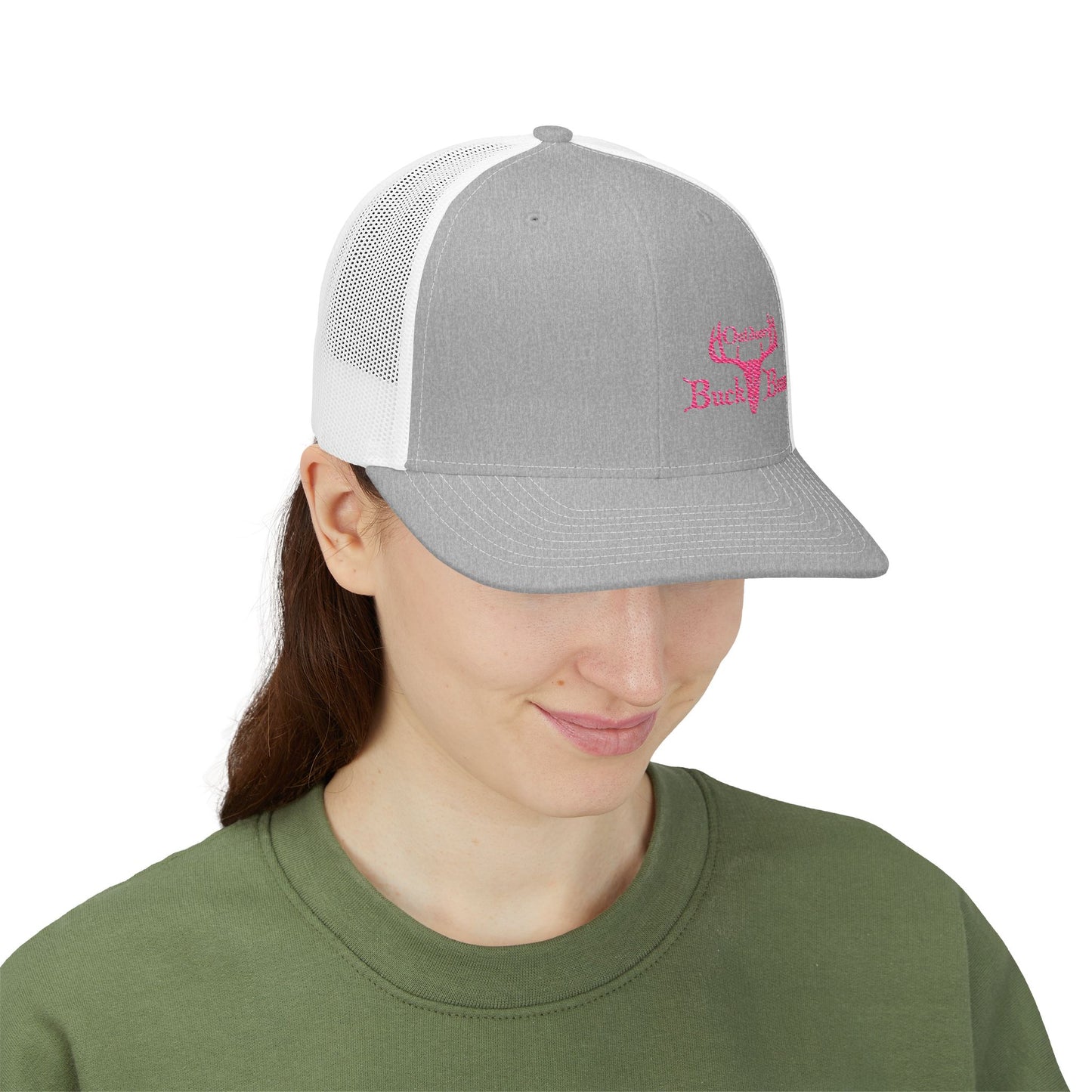 Buck Bum Outdoors Snapback Trucker Cap - Stylish Hat for Hunting, Fishing, Camping, Outdoor Adventures.