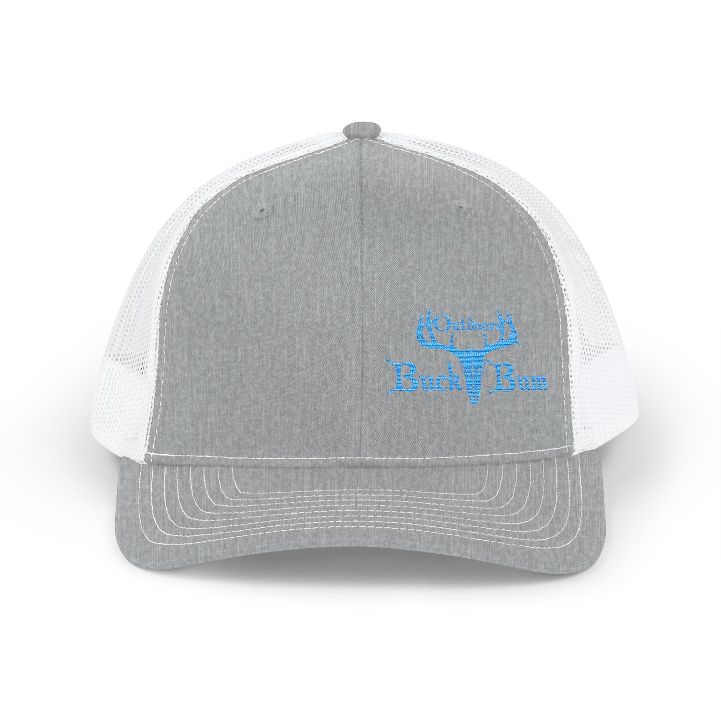 Buck Bum Outdoors Snapback Trucker Cap  - Stylish Hat for Hunting, Fishing, Camping, Outdoor Adventures.